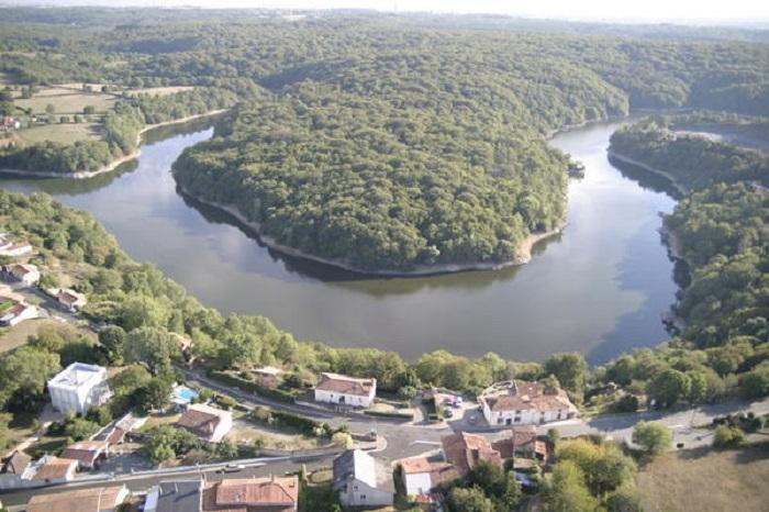 Photo aerienne mervent